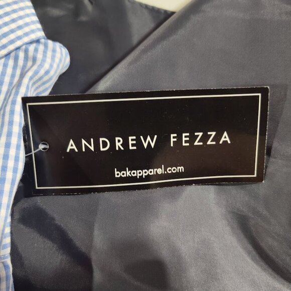 Andrew Fezza 3 Piece Vest, Shirt, Pinstripe Pant Suit Boys 24 Month NWT - Picture 10 of 10